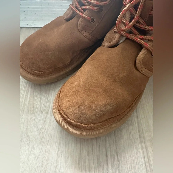UGG NEUMEL HIGH‎ CHESTNUT BOOTS - WOMEN'S size 8 - Picture 6 of 7